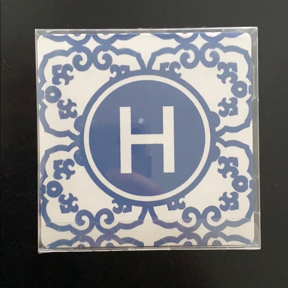 C. Wonder “H” Monogram Coasters